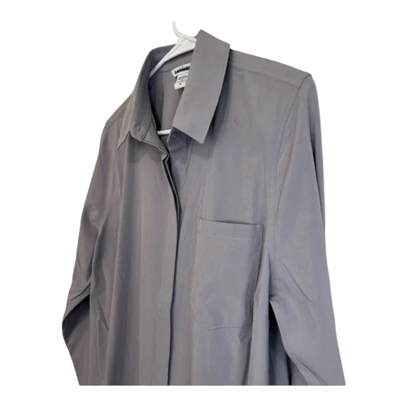 Athleta Urbanite Button Up Long Sleeve Top Shirt Size Medium - Picture 4 of 10